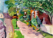 Old Town St. Charles, Garden on Main Street